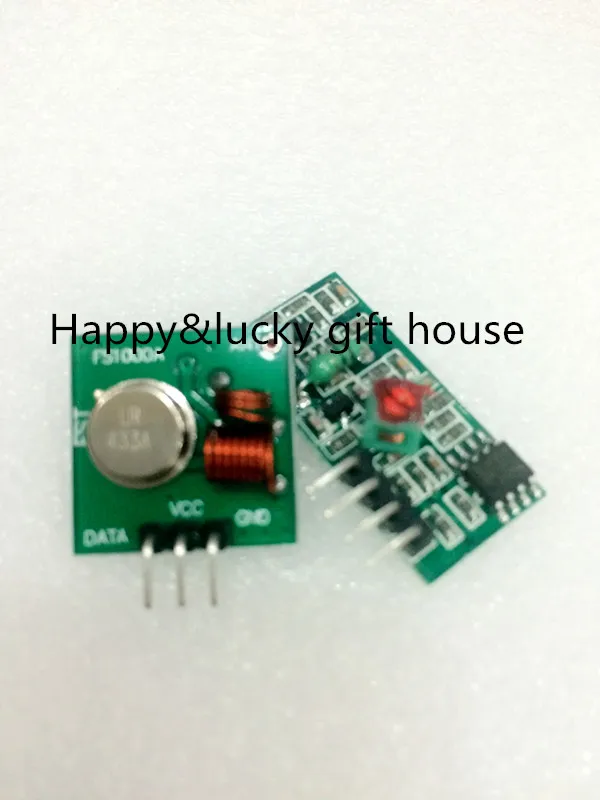 

TX and RX 433mh transmitter and receiver 433Mhz RF Wireless Transmitter Module and Receiver 5V DC 433MHZ Wireless S