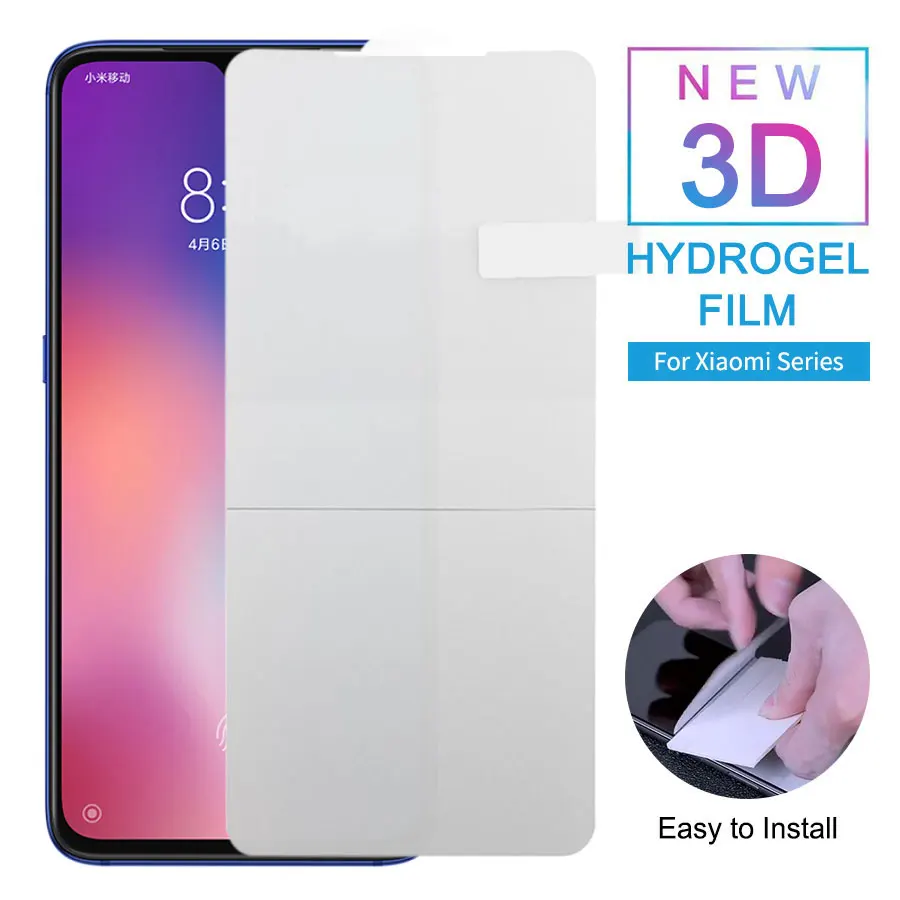 3D Гидрогелевая пленка для Xiaomi Mi 9 9SE SE защитная полное покрытие наклейка |