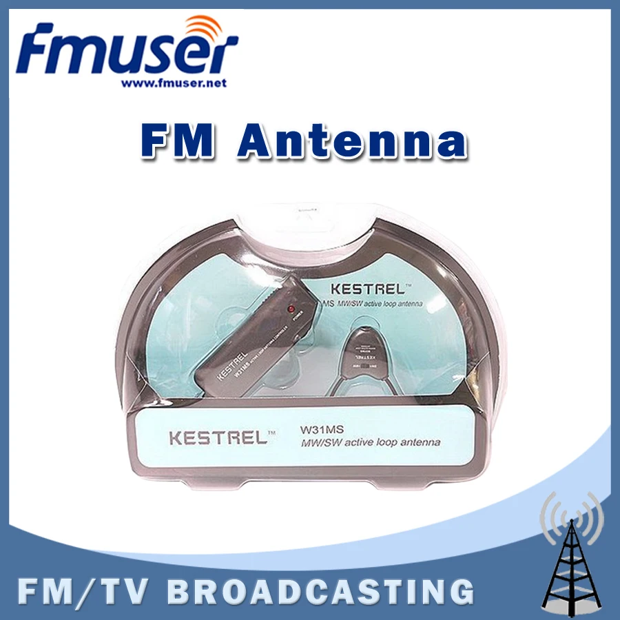 Бесплатная доставка FMUSER w31ms mw/SW петли активная антенна BNIB для FM радио|active loop