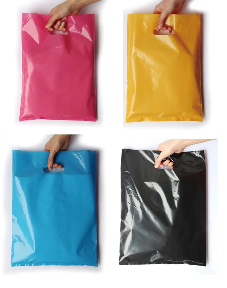 Bolsa de Compras Bolsa de Embalagem Bolsa de Plástico Nome de Bolsa Plástico com o Logotipo 15.7' Logotipo Costom - Free Impresso Personalizado W30 * H40cm 11.8 '* 5 High Quality bag with logo