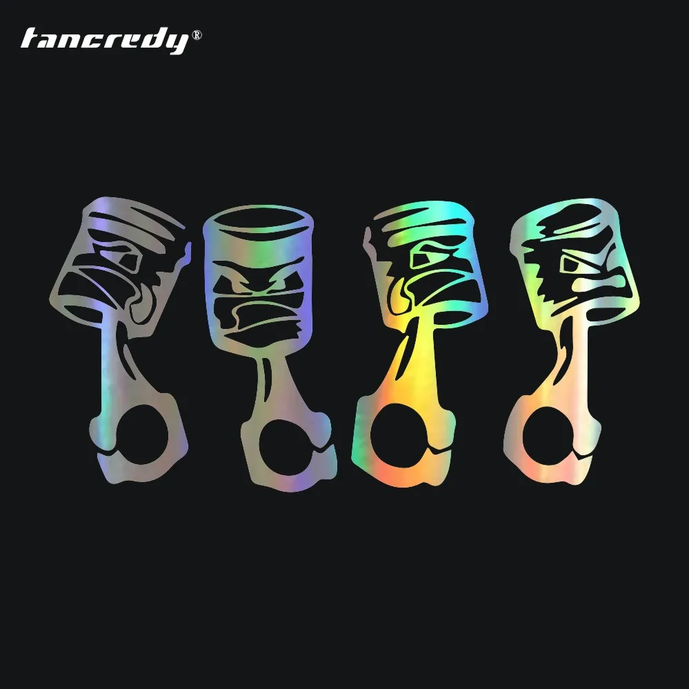 Tangredy 20 см * 10 Angry Pistons автомобильные наклейки и на автомобильный бампер для