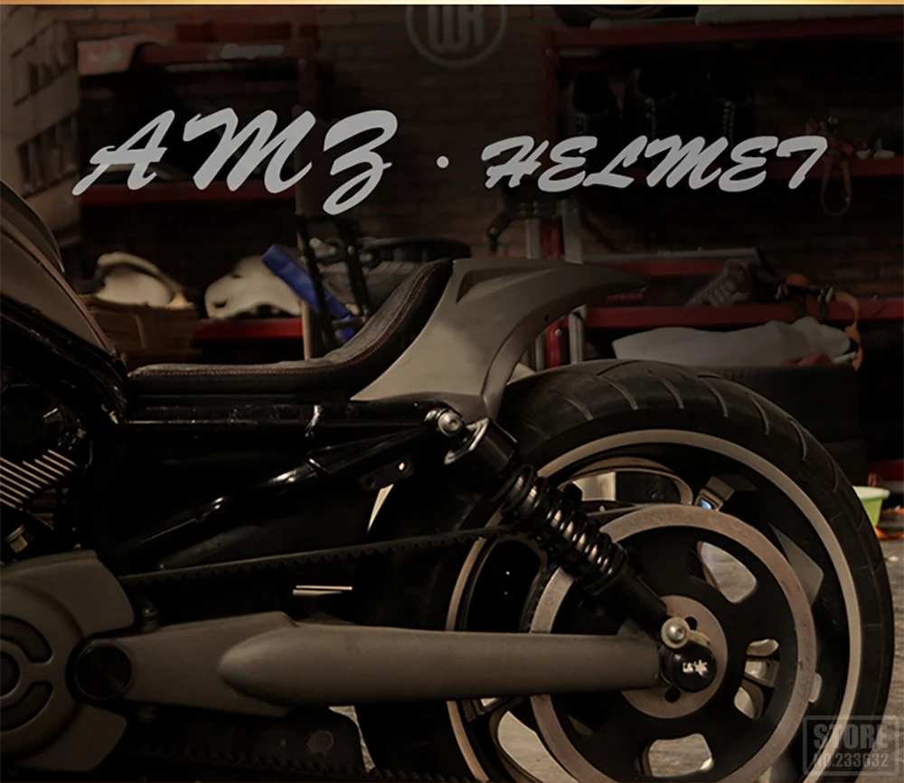 AMZ, ретро мотоциклетный шлем, винтажный, на половину лица, мотоциклетный шлем, КАСКО, шлем для старой школы, КАСКО, скутер, шлемы с точечной сертификацией