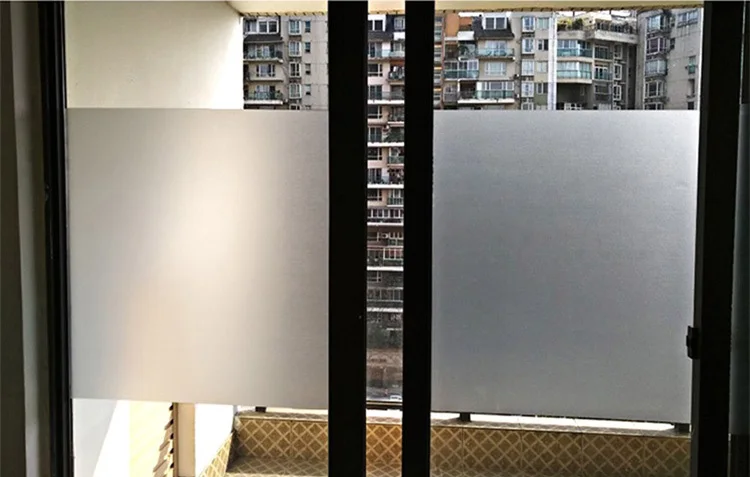 Privacy Frosted Glass Window Film for Office/Home, Static Cling, Easy DIY Installation, Decorative 17.8 Inch image 4