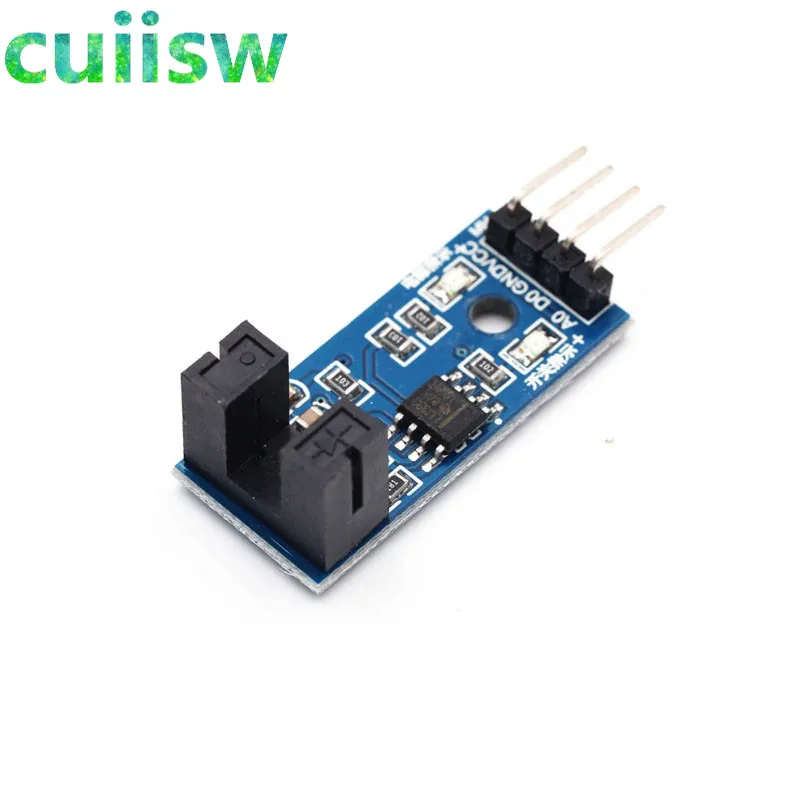 1PCS Speed Measuring Sensor Counter Motor test module slot type optical ...
