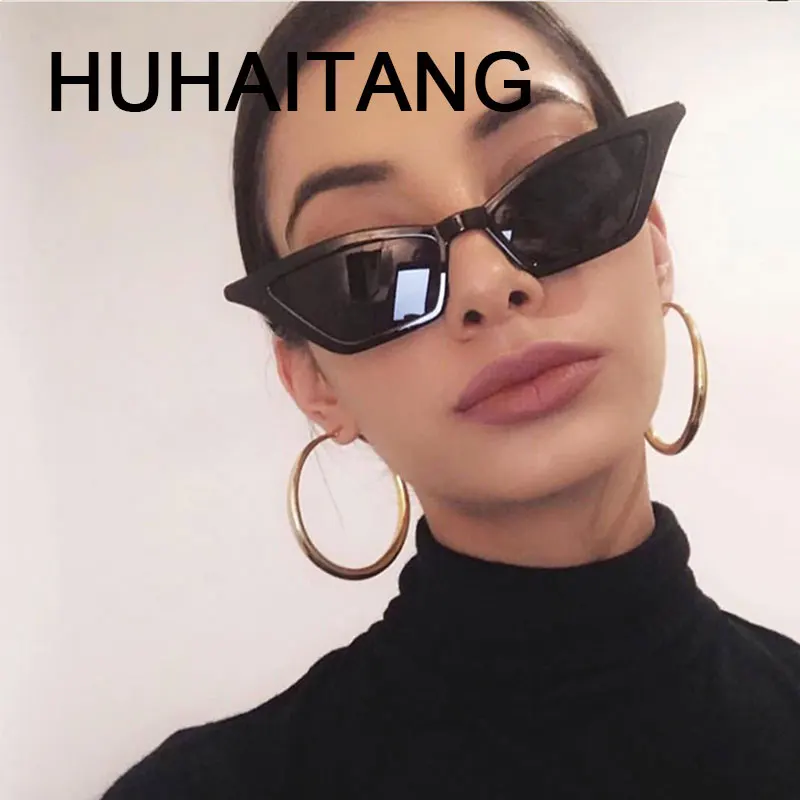 Женские винтажные солнцезащитные очки HUHAITANG роскошные брендовые дизайнерские