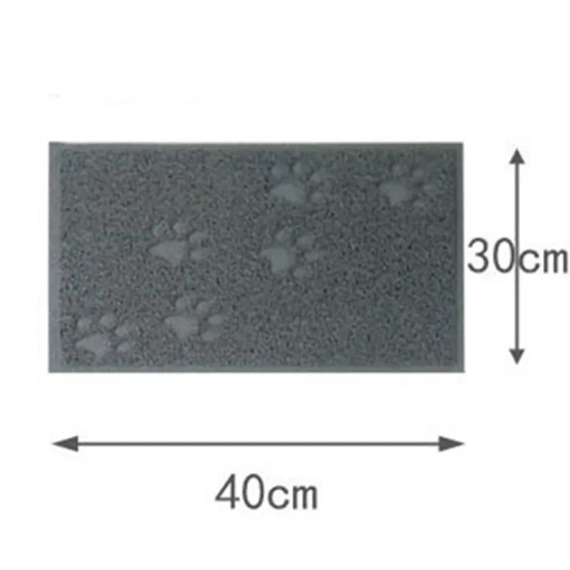 Лапа собака кошка подстилка коврик щенок котенок блюдо миска для кормления поддон легкая чистка коврик для домашних животных аксессуары для кошки, собаки