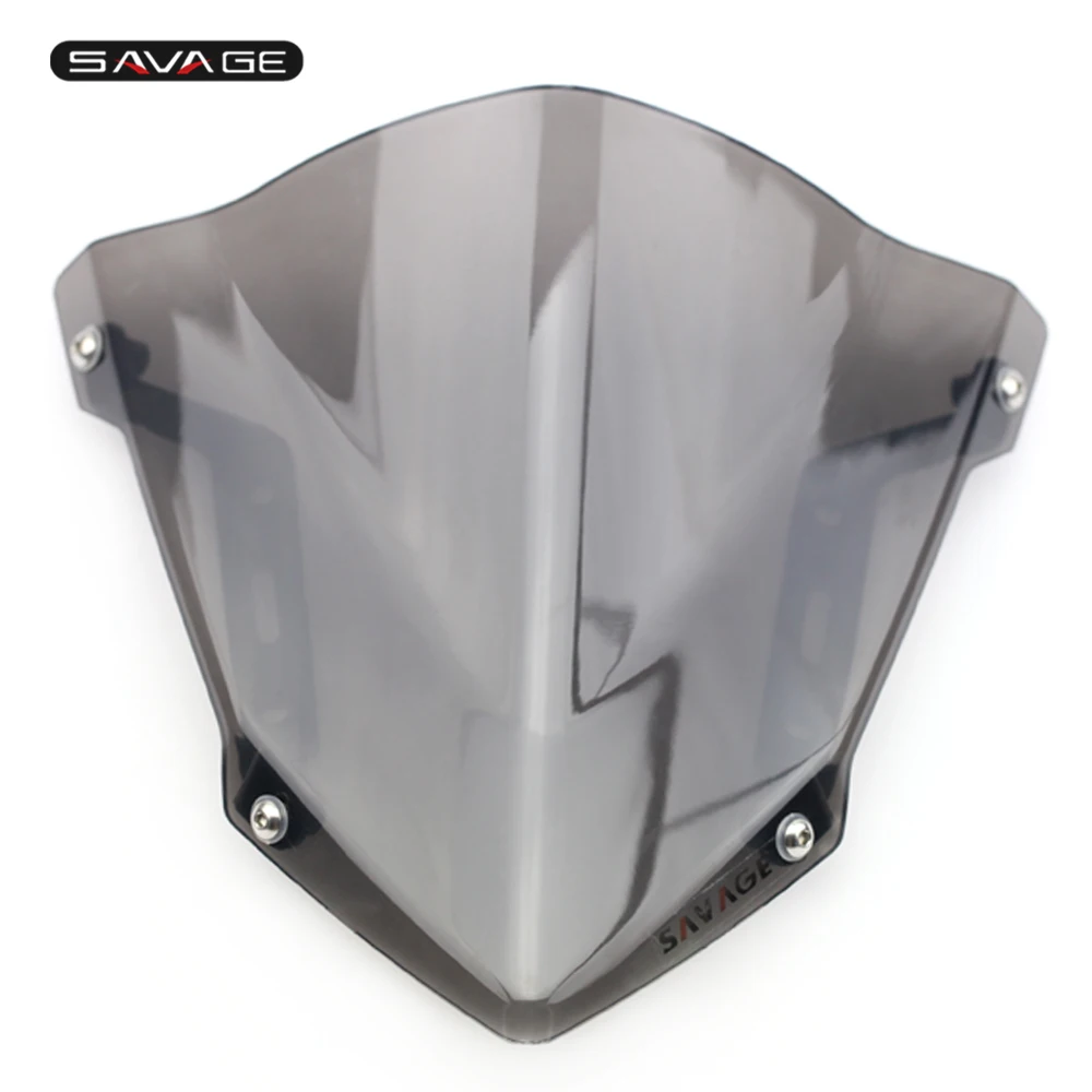 Windscreens Pare-brise For YAMAHA MT07 Wind Deflectors Windshield Windscreen (5)