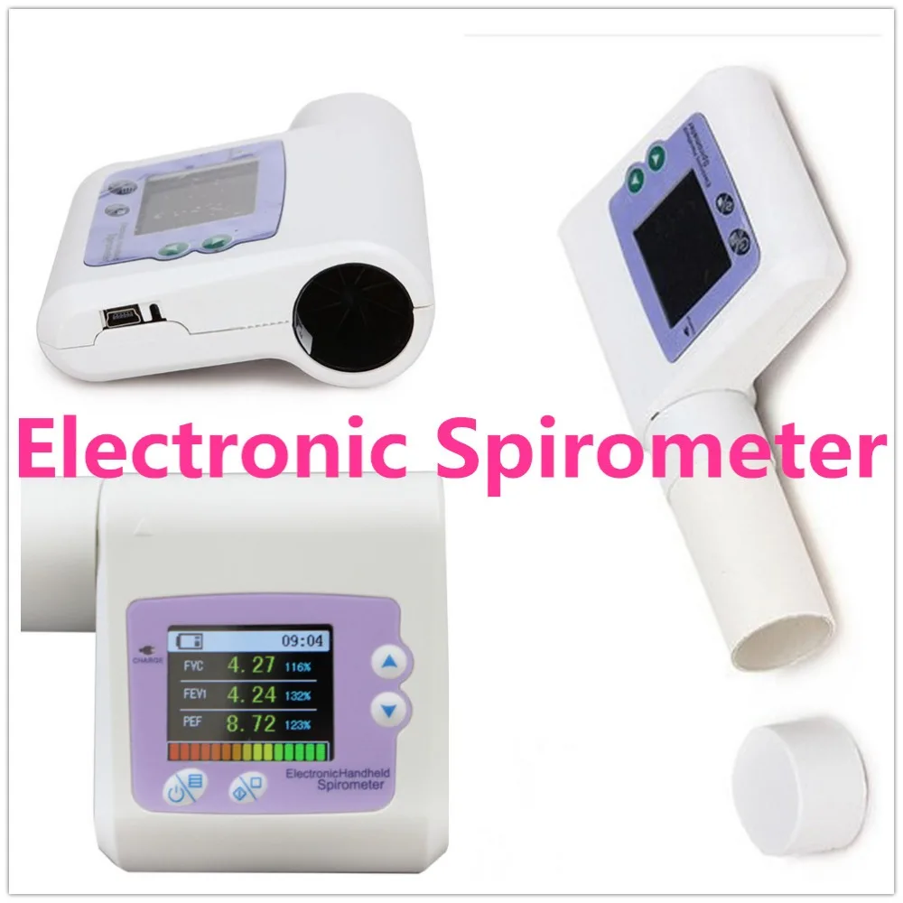 2016 New Good Quality Medical Spirometer, Newest Lung Capacity Testing