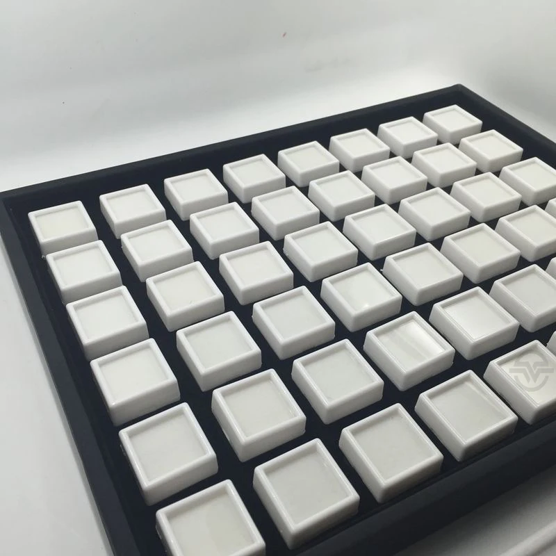 Buy 1pc Jewelry Tray + 48pcs 3*3cm Gem Box GemStone