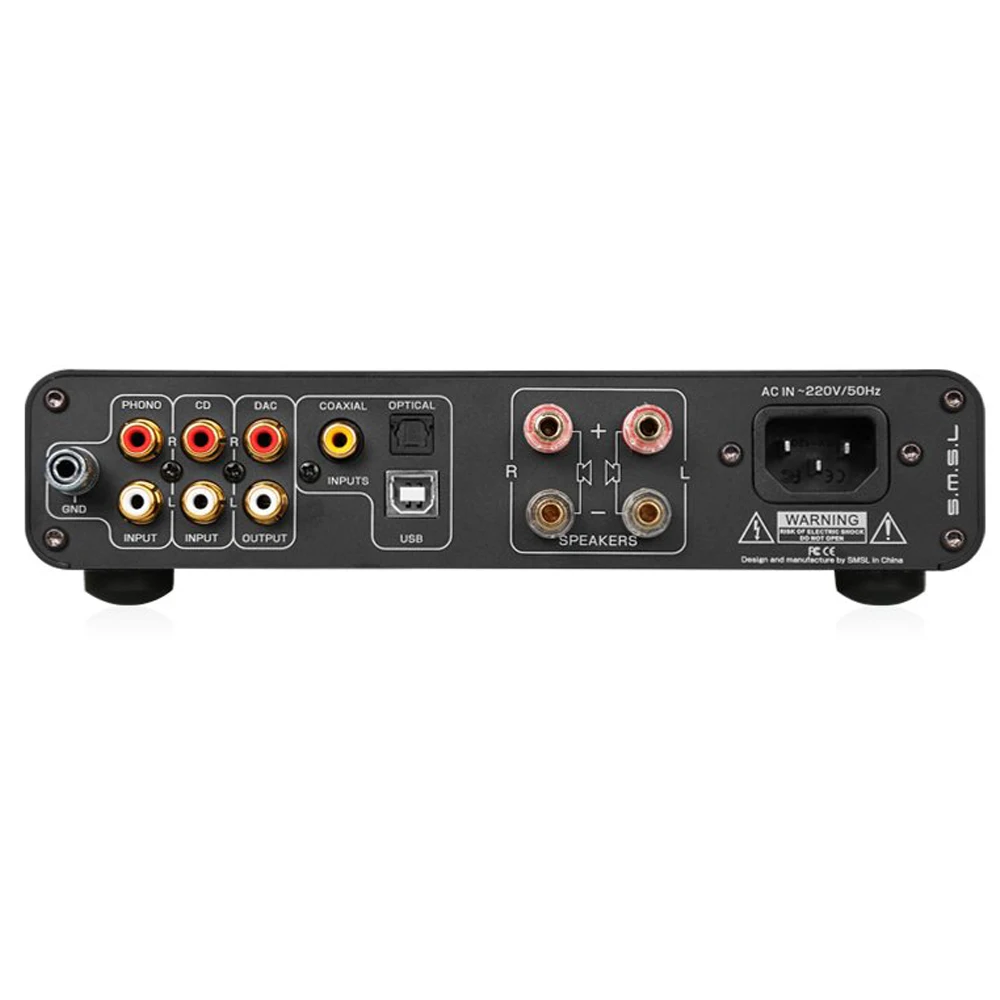 Цифровой усилитель DAC SMSL A6 HiFi AK4452 50 Втx2 DSD512 384 кГц/32 бит|amplifier digital|hifi digital amplifieramplifier
