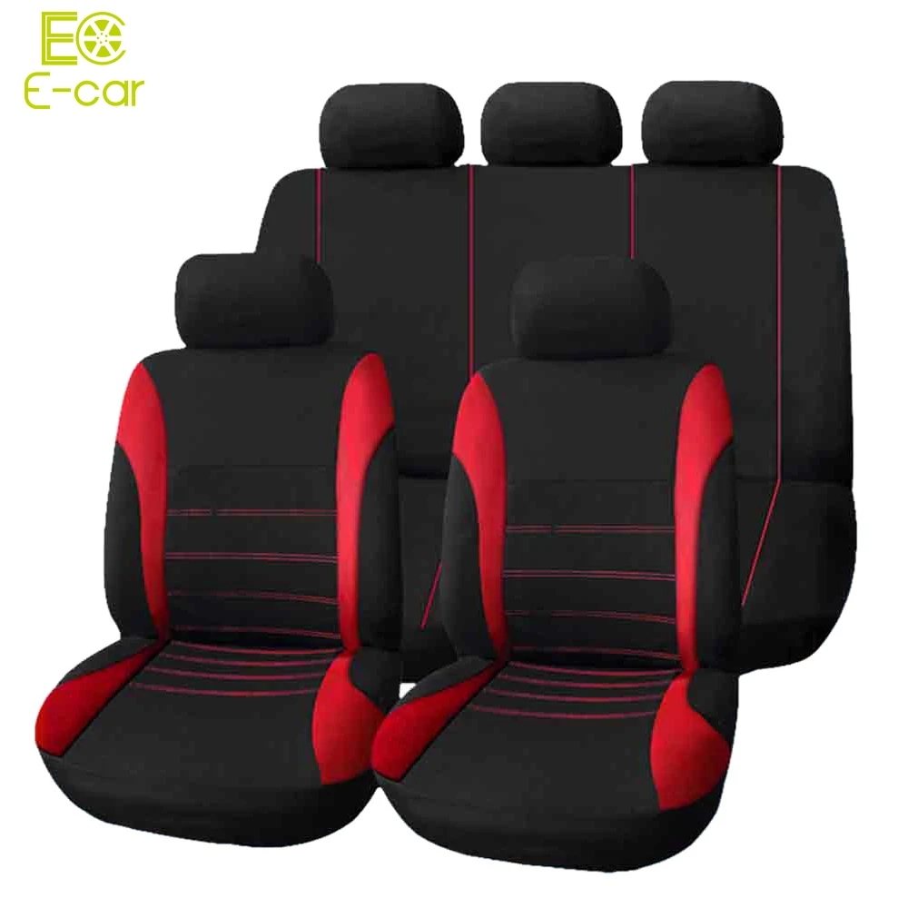 Nueva Cubierta de Asiento de Coche Universal de Alta Calidad 9 Unidades