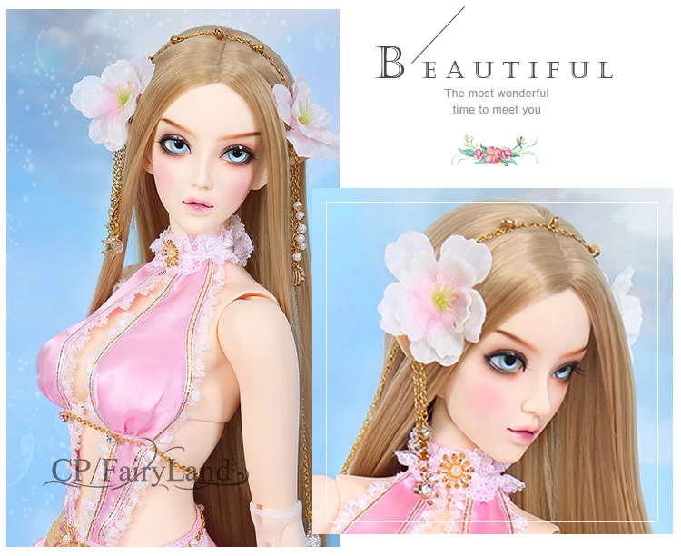 Кукла BJD 1/3 Fairyland Feeple65 Хлоя полный комплект костюм для девочек dollmore supergem dream love одежда парик обувь luts littlemonica fl eye