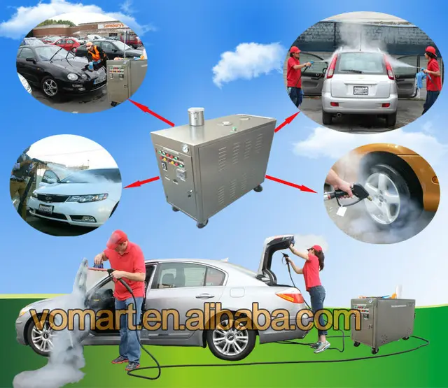 diesel portable steam car washing machine equipment/steam portable