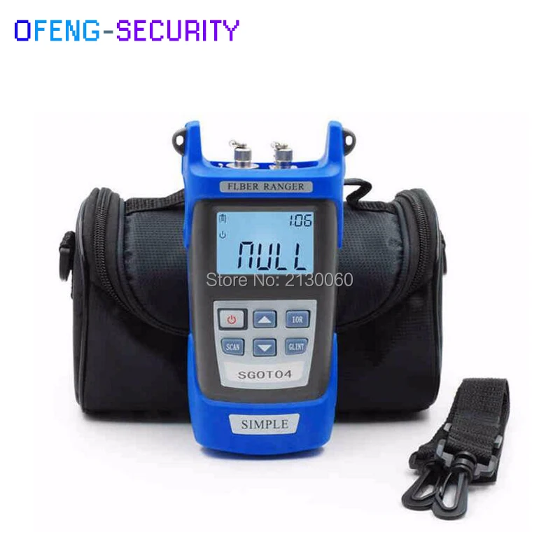 

Mini Handheld OTDR SGOT04 Fiber find fault tester 1310 or 1550nm SGOT04 with VFL FC/SC Connector Fiber breakpoint fault detector