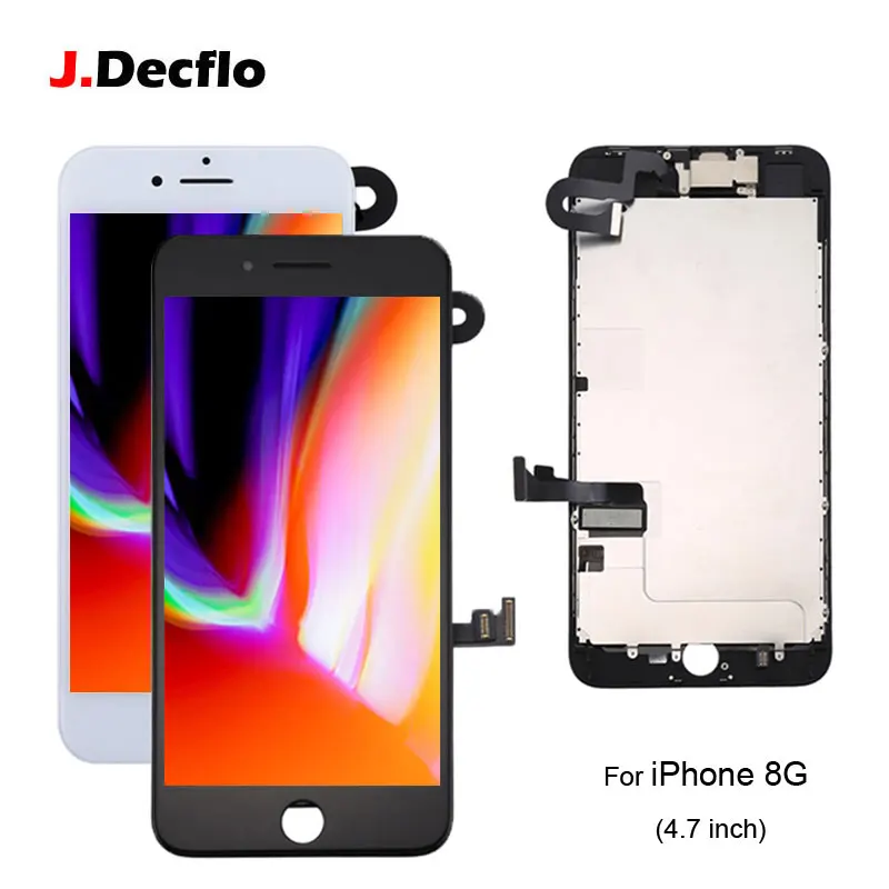 

For iPhone 8 8G LCD Display Touch Screen Digitizer +Front Camera+Proximity Sensor+Ear Speaker Full Assembly with gifts
