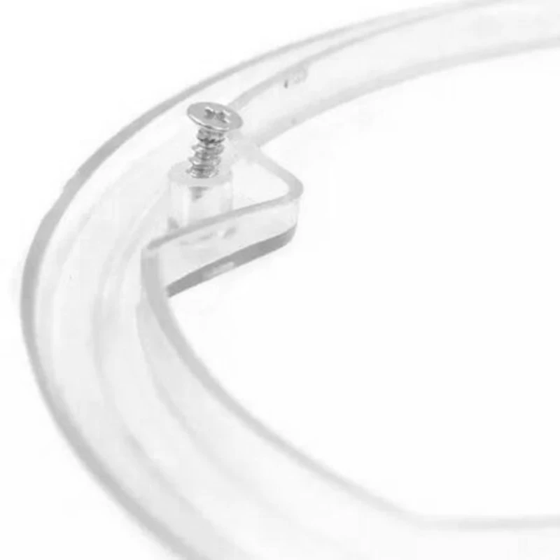 21cm Plastic Bicycle Crank Chain Wheel Cover Transparent Sprocket Guard 5 Screws  Bicycle Chainwheel Accessories