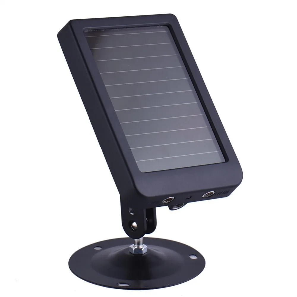 1500mAh Solar Panel Charger EU Plug Battery Power Bank for SUNTEK Hunting Cameras HC300 HC300M HC500 Series Scouting Camera (4)