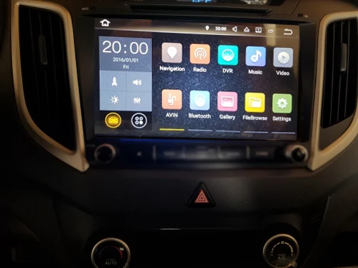 Best Android 9.0 Radio Car DVD Player CD GPS Navigation For HYUNDAI IX25 2014-18 CRETA Stereo Headunit Multimedia Audio Video Car Pc 1