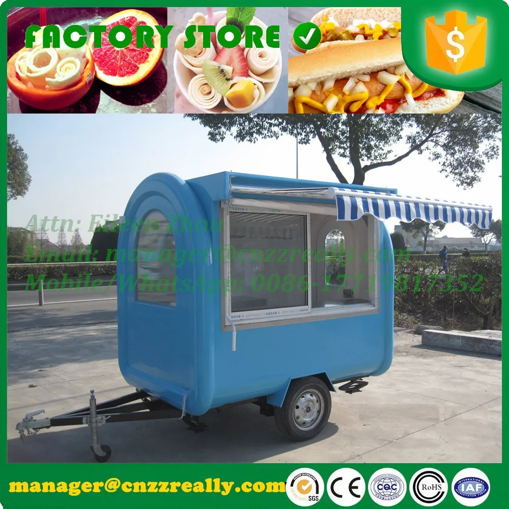 CE Approved New Arrival Outdoor Mobile Food Trailer/ Street Mobile Food