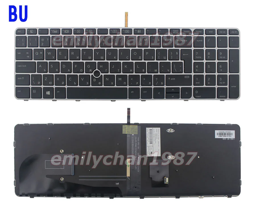 

News Laptop keyboard for HP EliteBook 850 G3 G4 755 G3 G4 BULGARIAN/SPANISH/US/Deutsch German layout