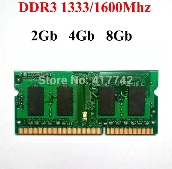 Ноутбук Memoria оперативной памяти DDR3 8 ГБ 4 ГБ 2 Гб оперативной памяти DDR3 1600 8gb 1333 Mhz / ddr3 2G 4G 8G- гарантийный срок эксплуатации- хорошее качество