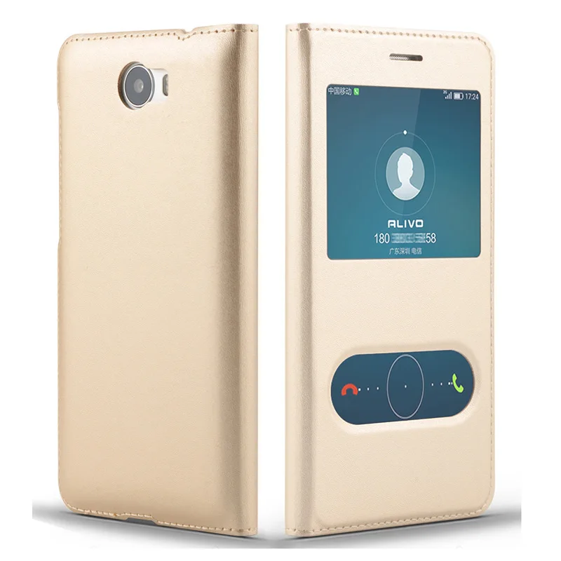 Huawei الشرف 5A LYO-L21 حالة غطاء فاخر بو أغطية جلد الوجه حافظة لهاتف huawei الشرف 5 A LYO-L21 حالة حماية الهاتف حالات