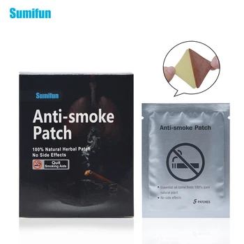 

Sumifun 140Pcs/4Boxes Healthy Effective Stop Smoking Patches for Smoking Cessation Patch to Give Up Smoking D0585