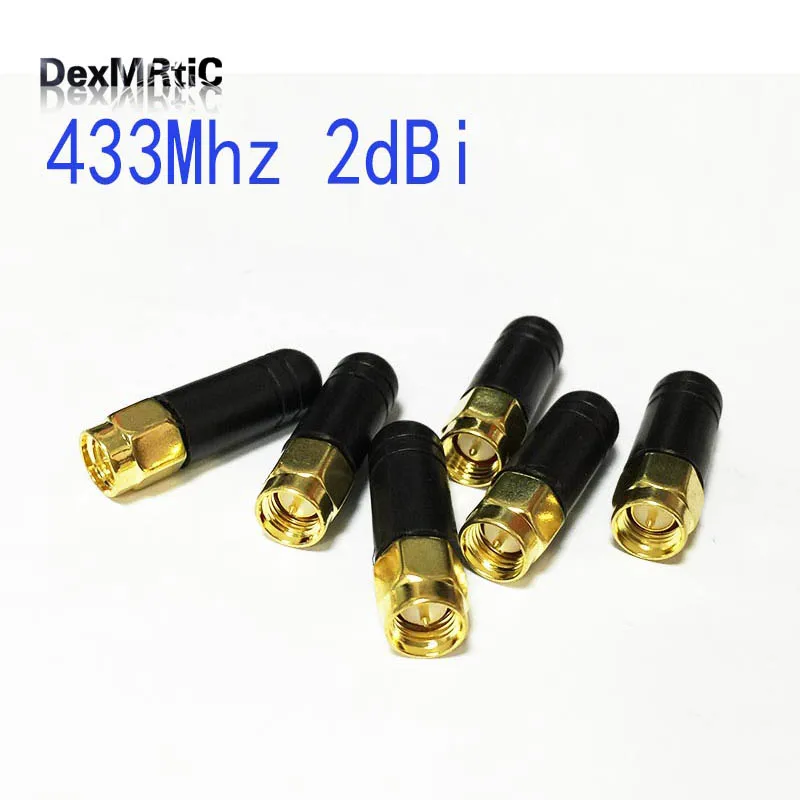 

433Mhz 2dbi antenna SMA male connector 3.2cm long radio aerial #2