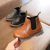 Children Shoes Fashion Kids Boots 2022 Autumn Winter Soft Leather Riding Boots Warm Fur Boys Ankle Boots Baby Girls Casual Shoes ► Photo 2/6