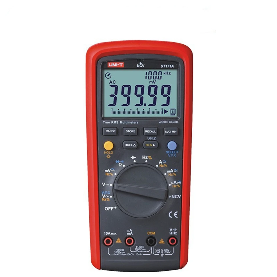 UNI T UT171A True RMS Digital Multimeter Broadband 100kHz NCV USB