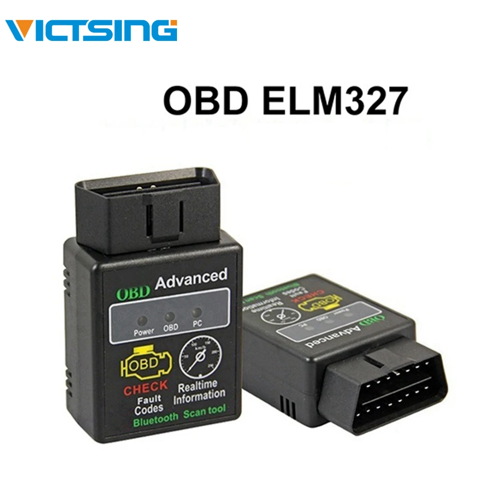 VicTsing V2.1 Bluetooth OBD Авто диагностический сканер ELM327 обнаружения черный 12 В obd2 Android