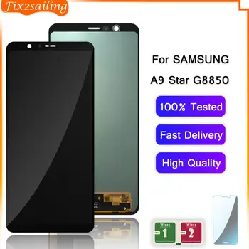 

New LCD Display For Samsung Galaxy A9 Star G8850 Touch Screen Digitizer Assembly For Galaxy A9 Star G8850 LCD Replcaement