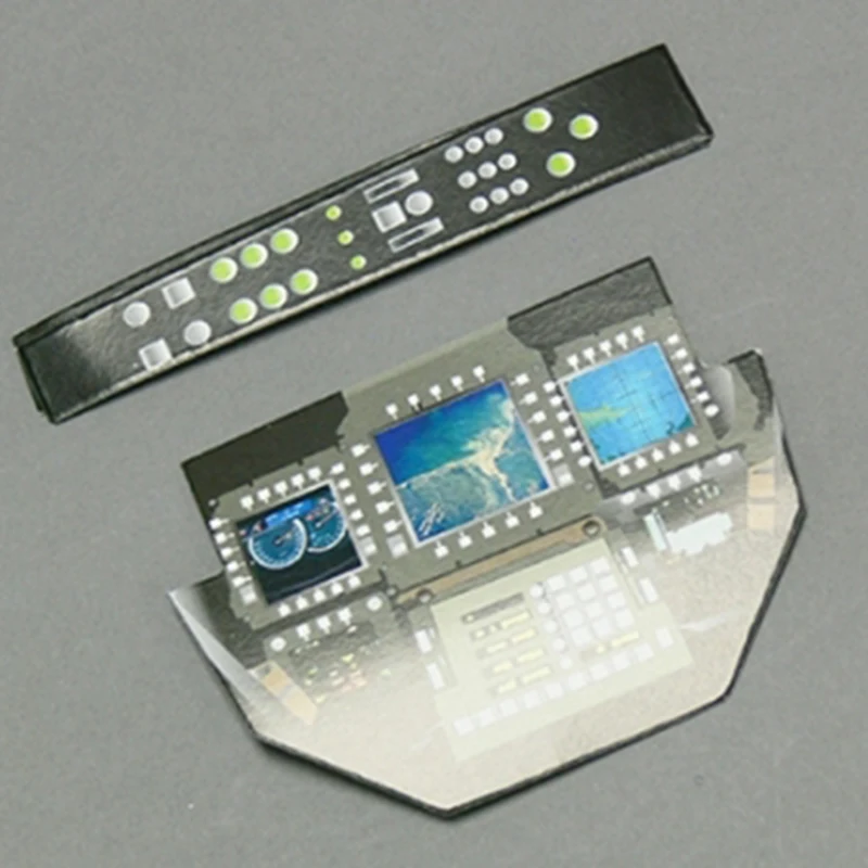 

Cockpit Instrument Panel For LX A10 Warthog RC Airplane