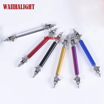 

2pcs/set 75mm Universal Car Adjustable Front Bumper Lip Splitter Strut Tie Bar Support Rod Racing Front Bumper Lip Splitter Rod