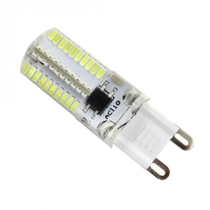 10 шт. G9 5 Вт светодиодный 3014 64SMD контактный цоколь светодиодный светильник теплый белый/белый CLH@ 8