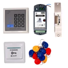 RFID 125Khz Proximity Card Password Entry System Door Gate Access Control system Fail secure Fail Safe Electric Strike Kit
