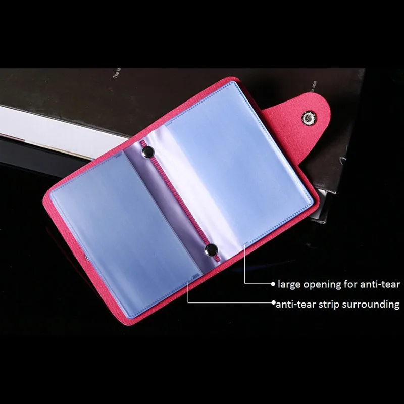 Wallet Card Holder Card Holder Credit Card Holder Credit Card Wallet Card Wallet ID Card Holder Wallet Card Bag Business Card Holder Fashion PU Leather Business Card Holder Organizer Hasp Men Women Bank Credit Card Holder Bag ID Wallet