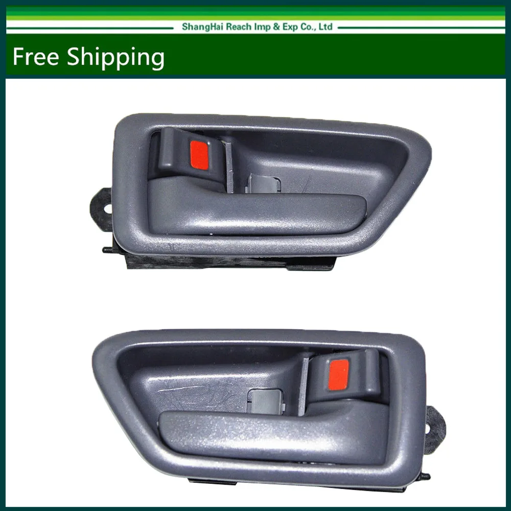 e2c Free Shipping New Pair Set Interior Door Handle for Toyota Camry