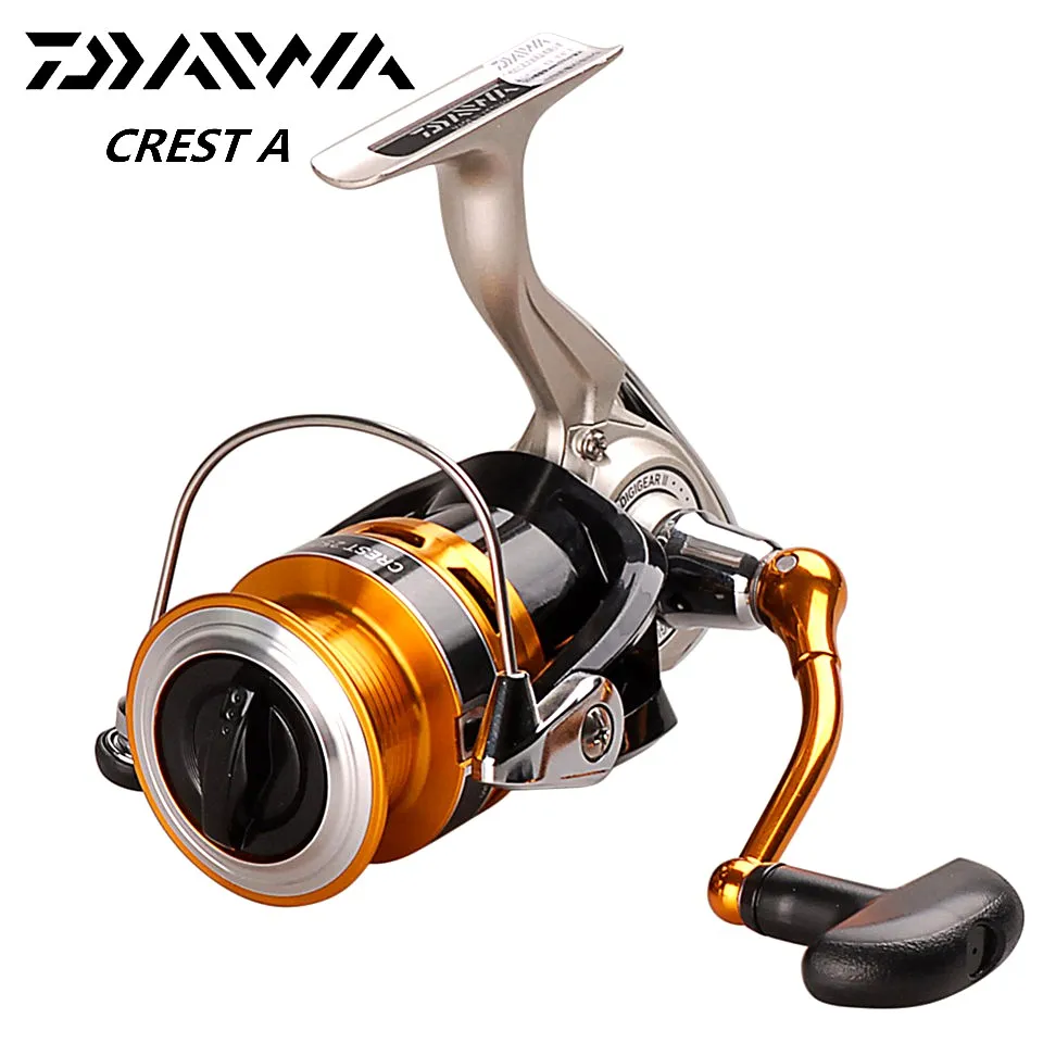 Оригинальное DAIWA CREST Рыболовная Катушка 2500A 3000A 5,3:1 1BB катушка для спиннинга Макс Перетащите 4 кг товар для рыбалки