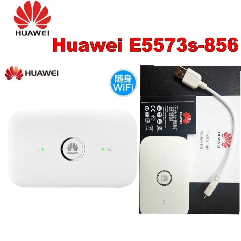 Лот из 100 шт разблокированный HUAWEI E5573s 856 ключ 4G мобильный WiFi роутер LTE Cat4 150