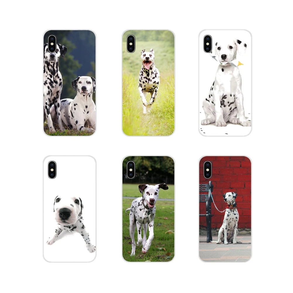 Dalmatian puppy dog art для Apple IPhone X XR XS MAX 4 4s 5 5S 5C SE 6 6 S 7 8 Plus ipod touch 5 6 Аксессуары чехлы для телефонов