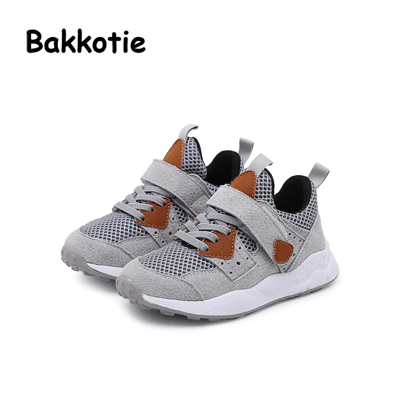 

Bakkotie New Spring Fashion Brand Child Boy Sport Shoe Baby Girl Sneaker Toddler Leisure Trainer Mesh Breathable Kid Runing Shoe