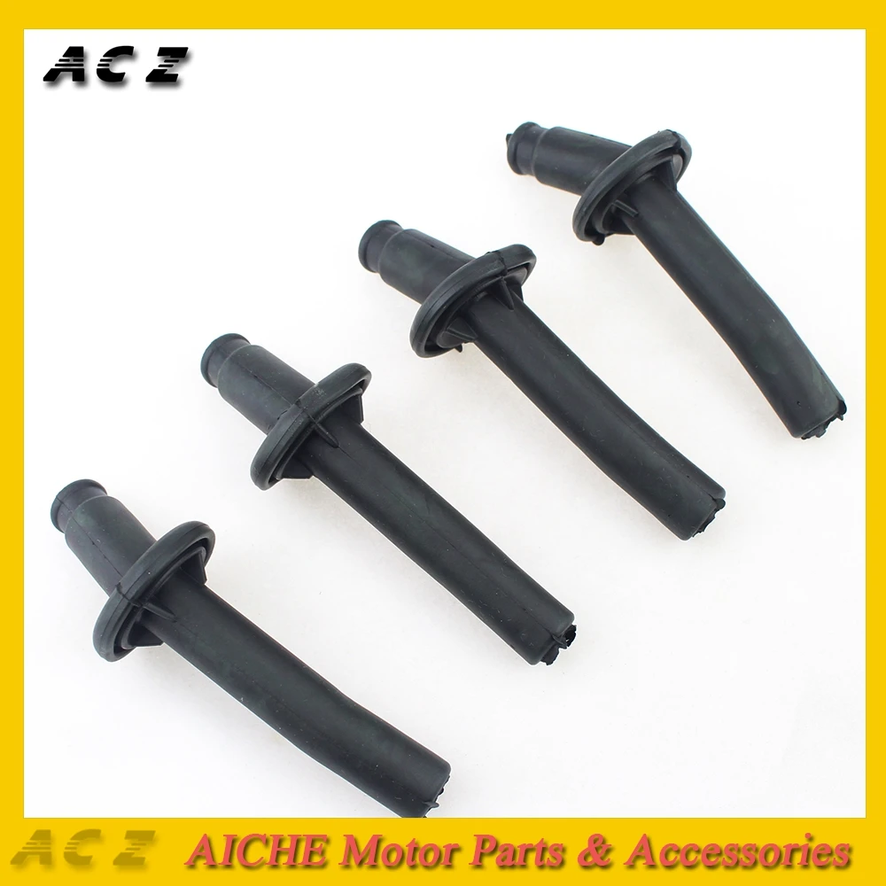 

ACZ Motorcycle 4Pcs Rubber Spark Plug Cap High Pressure Cap Flare Cap For HONDA CBR250 MC17 MC19 MC22 MC14 CBR250RR NC19