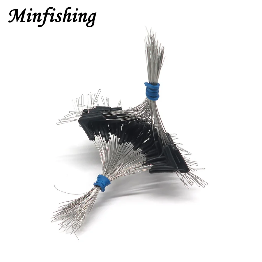 Minfishing 100 шт. Черный рыболовный стопор для поплавка двойная резиновая пробка рыболовные лески космические бобы рыболовные аксессуары