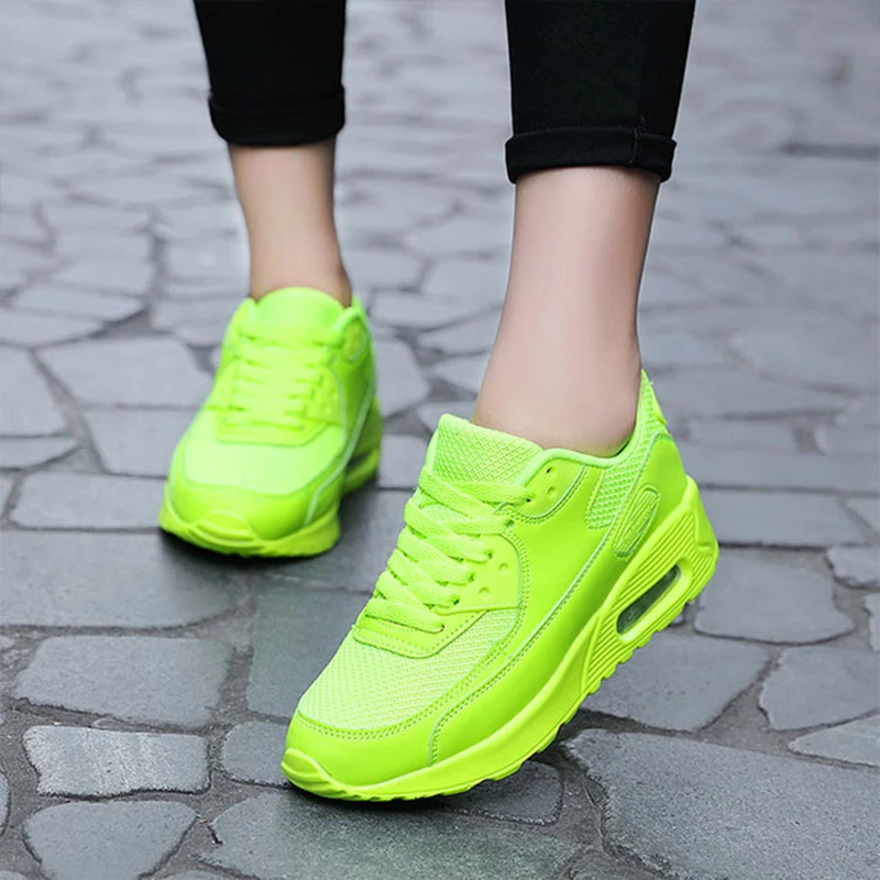 Zapatos de moda para mujer, 2018, para exteriores, para parejas, deportivas, zapatos deportivos de diseñador de marca, zapatillas de deporte para y mujer, de equilibrio|Zapatillas de - AliExpress