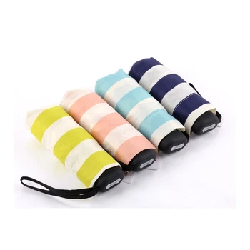 

Pocket umbrella rain women Navy pattern mini folding umbrella for men Lightweight umbrellas corporation Sunny Parasol parapluie