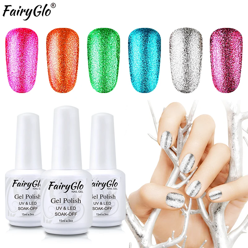 

FairyGlo 15ML Bling Platinum Nail Polish Stamping Paint Nail Polish Vernis a Ongle Nagellak Enamel Lucky Lacquer Hybrid Varnish