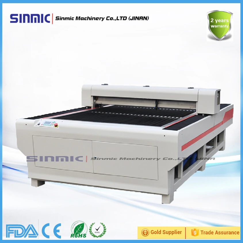 Portable laser cutting machine with digital function and