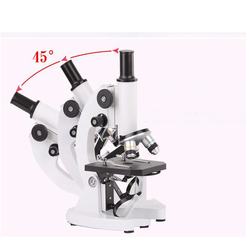 640X монокулярный микроскоп биологический микроскоп для студенческого образования оптический Биологический микроскоп