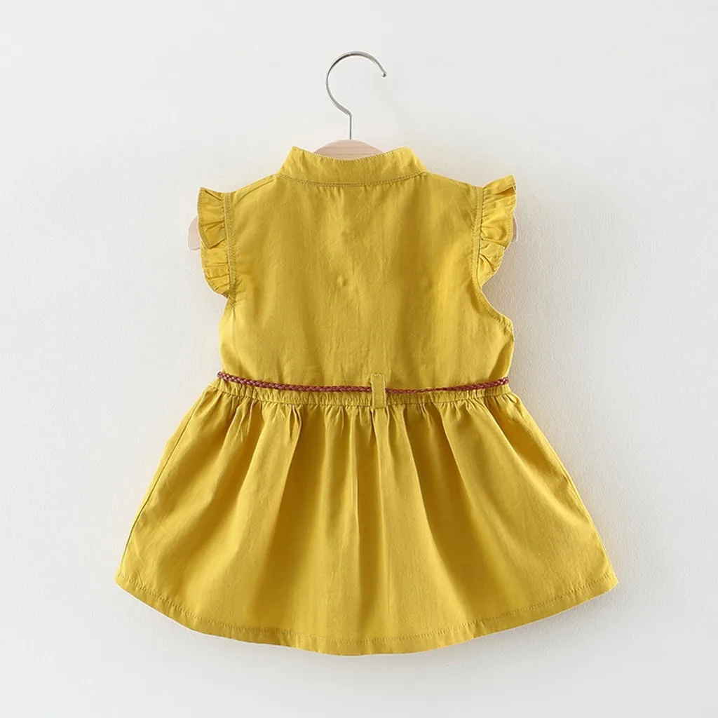 Вечерние платья-пачки на шнуровке с цветочным рисунком для маленьких девочек платья принцессы vestido infantil, платье для новорожденных девочек, 30